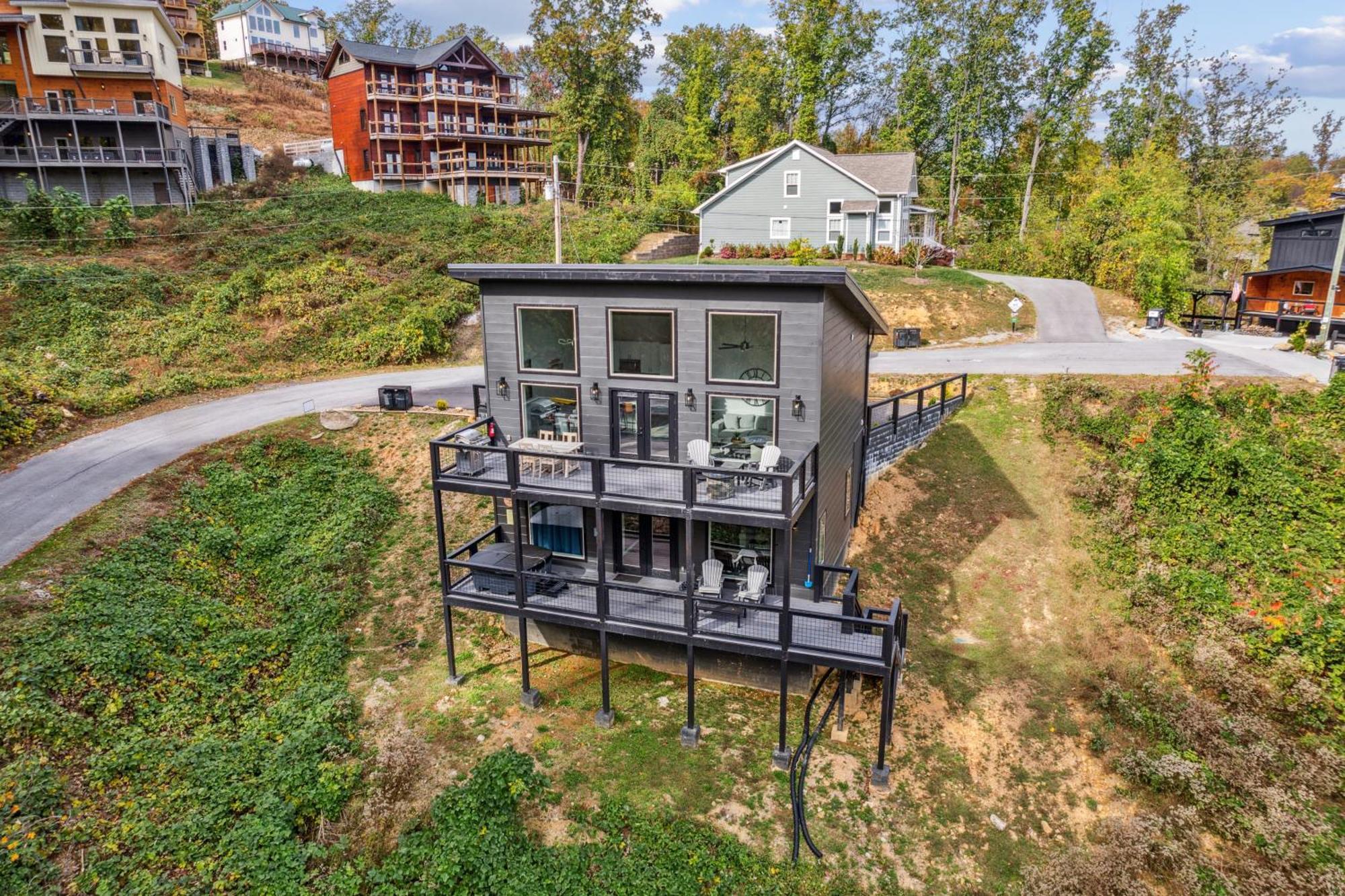 Sunset Chalet Cabin Gatlinburg Esterno foto